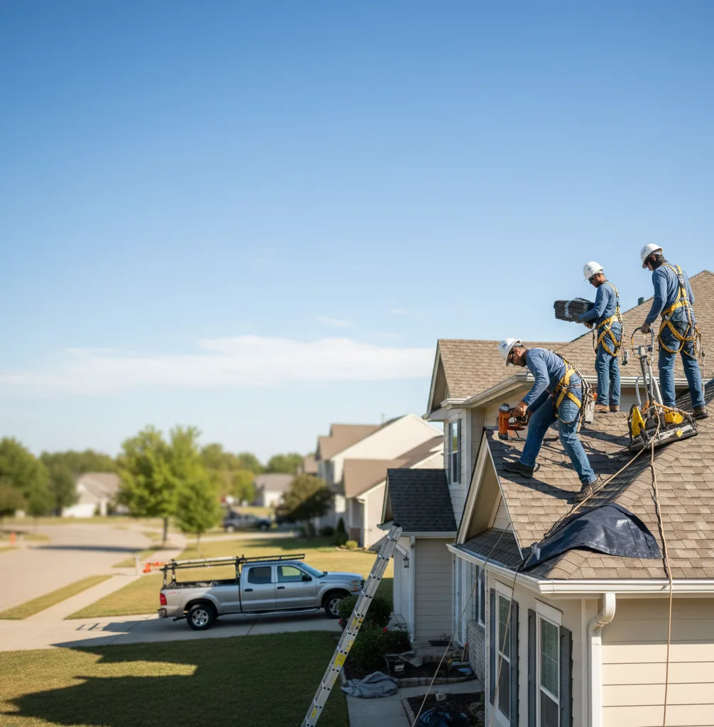 Roof Repair in Russellville